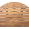 Premium 5-Piece Outdoor Acacia Wood Patio Furniture Set With Braided Dining Chairs, Cushions, And Dining Table (SAK26754) - Saksby Wholesale - Table Material Details