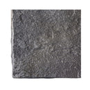 Premium 56" Outdoor Rectangular Concrete Propane Fire Pit With Faux Stone Pattern,50K BTU (SAK31845) - Saksby Wholesale - Rock Edge View