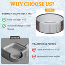Premium 6-Person Inflatable Drop-Stitch Hot Tub With 180 Massage Jets (SAK87132) - Saksby Wholesale - Comparison