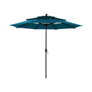 Premium 6-Piece Bar Patio Furniture Set With Umbrella, Swivel Chairs, And Cushions (SAK90375) - Saksby Wholesale - Cerulean Umbrella