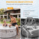 Premium 8-Person Inflatable Drop-Stitch Hot Tub With 220 Massage Jets (SAK78596) - Saksby Wholesale - Drop Stitch