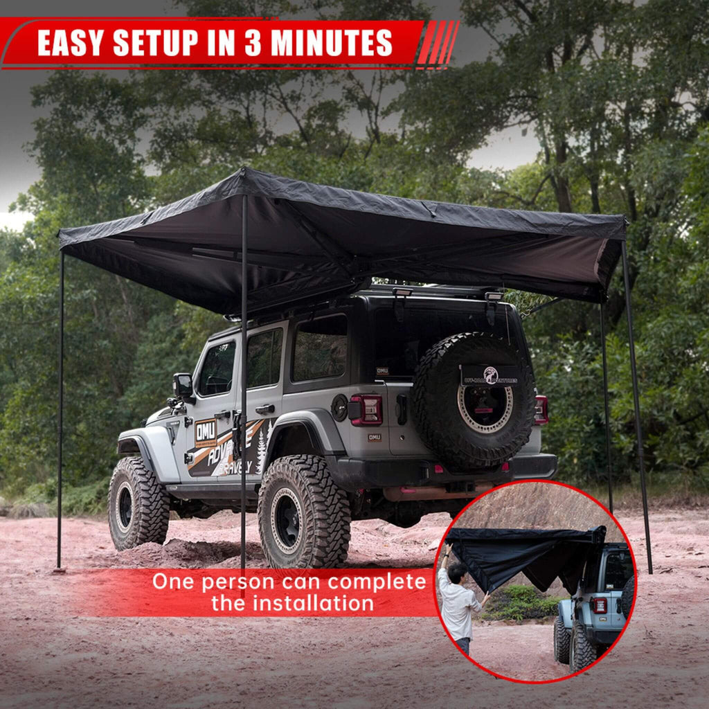 Premium All-Weather Top Only Multi-Functional 270 Degree Outdoor Awning House Tent (SAK24839) - Saksby Wholesale - Easy Setup