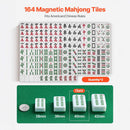 Premium Automatic Foldable Mahjong Table With Wheels And Two Sets Of Tiles (SAK92307) - Saksby Wholesale - 164 Magnetic Tiles
