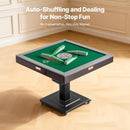 Premium Automatic Foldable Mahjong Table With Wheels And Two Sets Of Tiles (SAK92307) - Saksby Wholesale - Auto Shuffling