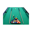 Premium 7FT Billiards Pool Wood Table for Home Game Rooms (SAK14517) - Saksby Wholesale - Black Top View