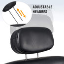 Premium Black PU Leather Reclining Barber Chair With Hydraulic Pump (SAK53892) - Saksby Wholesale - Headrest View