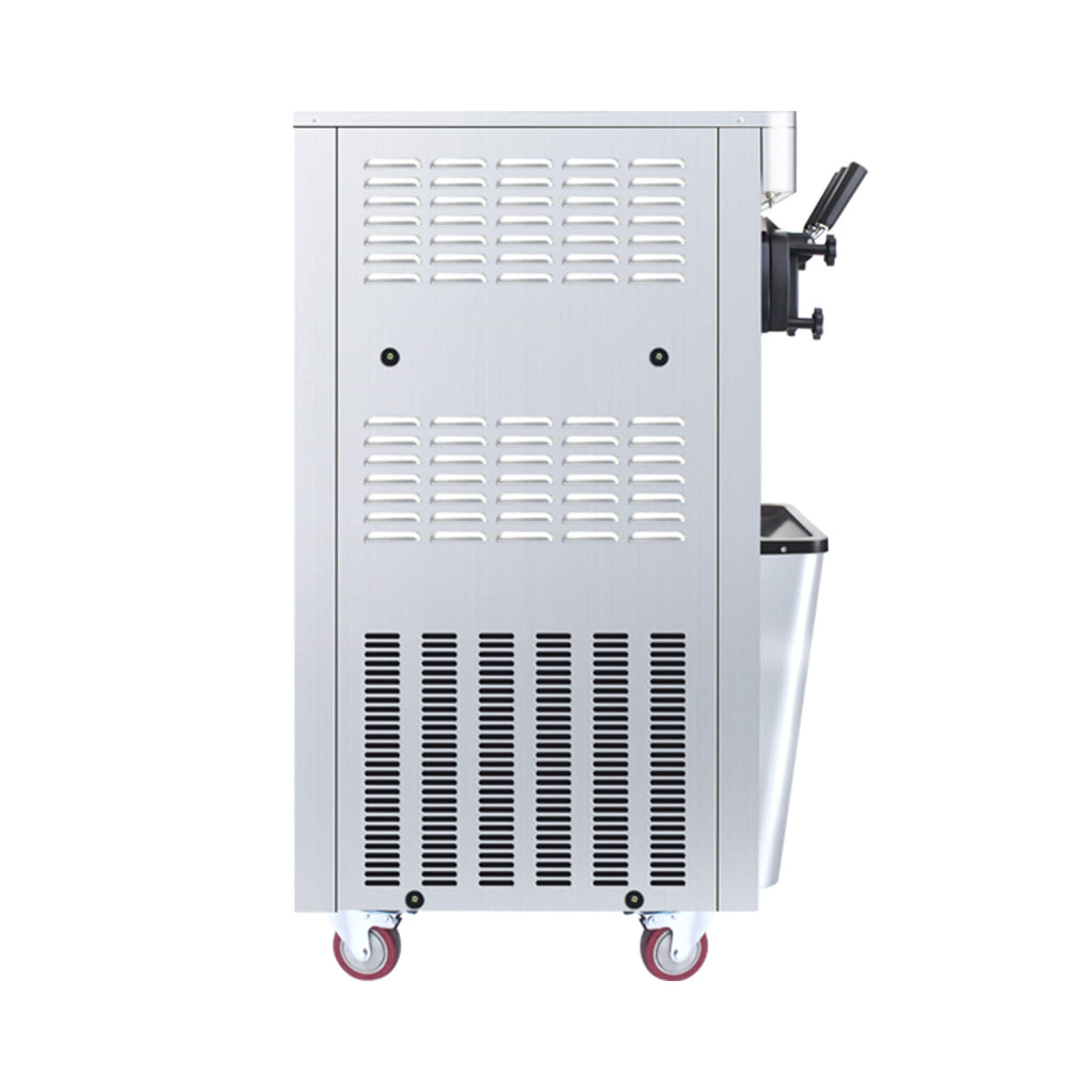 Premium Commercial 3-Flavor Dual Hopper Ice Cream Machine (SAK56917) SAKSBY - Right Side View