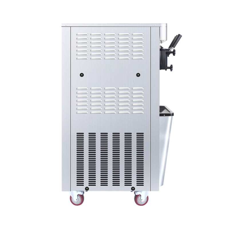 Premium Commercial 3-Flavor Dual Hopper Ice Cream Machine (SAK56917) SAKSBY - Right Side View