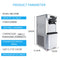 Premium Commercial 3-Flavor Dual Hopper Ice Cream Machine (SAK56917) SAKSBY - Specifications View
