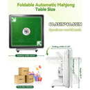 Premium Foldable 4-Player Automatic Mahjong Table With 2 Tile Sets (SAK57230) - Saksby Wholesale - Dimensions