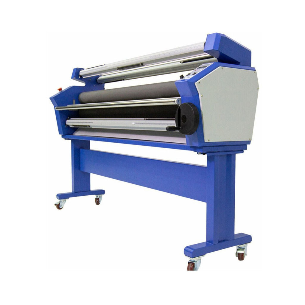 Premium Large Industrial Full-Auto Wide Format Cold Laminator Machine W/ Trimmer (SAK20584) - Saksby Wholesale - Back Side VIew