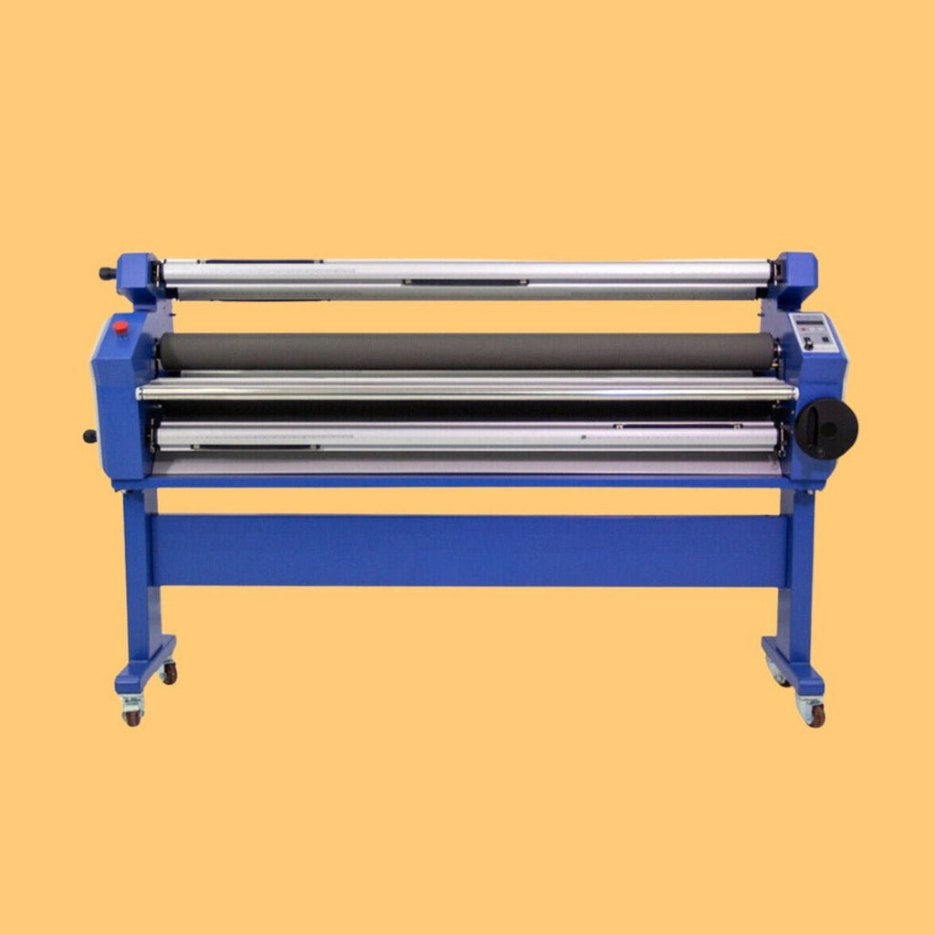 Premium Large Industrial Full-Auto Wide Format Cold Laminator Machine W/ Trimmer (SAK20584) - Saksby Wholesale - Front View