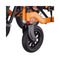 Premium Lightweight Electric Full Reclining Motorized Foldable Wheelchair (SAK91516) Saksby -  Front Left Wheel