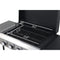 Premium Outdoor 4-Burner Propane BBQ Grill With Foldable Side Tables, Hanging Basket, And Cooking Grids (SAK53213) - Saksby Wholesale - Grilling Dimensions
