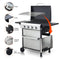 Premium Outdoor 4-Burner Propane BBQ Grill With Foldable Side Tables, Hanging Basket, And Cooking Grids (SAK53213) - Saksby Wholesale - Product Details