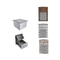 Premium Outdoor Kitchen With 32 Inch 60000 BTU Built-In Stainless Steel LPG Gas Grill, Door And Drawer Combo And Stainless Steel Ice Box (SAK98661) - Saksby Wholesale - Drawer Design Details