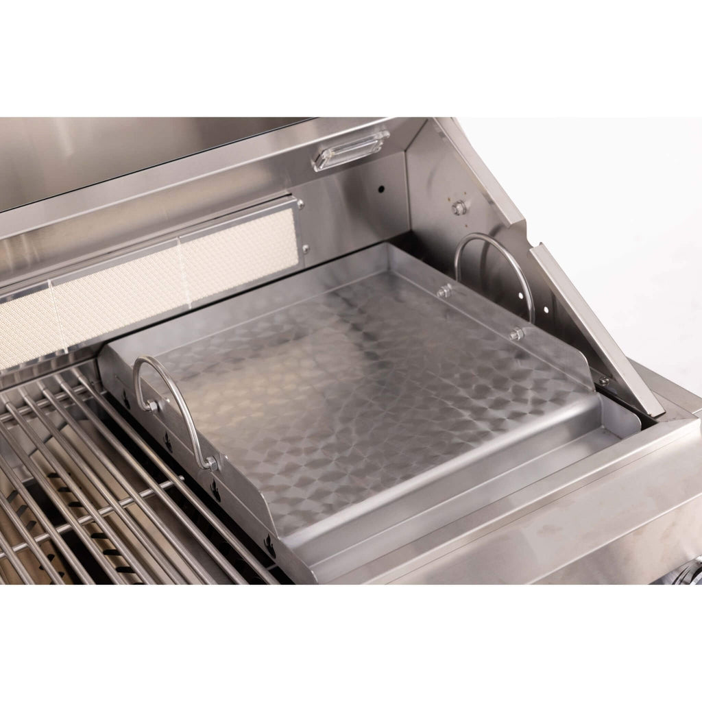 Premium Outdoor Kitchen With 32 Inch 60000 BTU Built-In Stainless Steel LPG Gas Grill, Door And Drawer Combo And Stainless Steel Ice Box (SAK98661) - Saksby Wholesale - Fryer Details