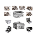 Premium Outdoor Kitchen With 32 Inch 60000 BTU Built-In Stainless Steel LPG Gas Grill, Door And Drawer Combo And Stainless Steel Ice Box (SAK98661) - Saksby Wholesale - Product Features Details