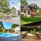 [10x10FT] Premium Outdoor Patio Hardtop Gazebo W/ Double Steel Roof (SAK01291) - Saksby Wholesale - Different Spot View