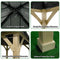 [10x10FT] Premium Outdoor Patio Hardtop Gazebo W/ Double Steel Roof (SAK01291) - Saksby Wholesale - Parts View