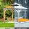 [10x10FT] Premium Outdoor Patio Hardtop Gazebo W/ Double Steel Roof (SAK01291) - Saksby Wholesale - Capacity View