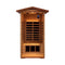 Premium 1-Person Outdoor Red Cedar Infrared Sauna With Low EMF, Chromotherapy And Bluetooth (SAK32783)
