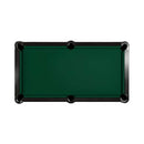8FT Premium Professional Natural Slate Modern Graphite Solid Wood Billiard Pool Table (SAK64029) - Saksby Wholesale - Dark Green