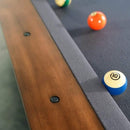 8FT Premium Professional Presli Slate Native Acacia Solid Wood Billiard Pool Table (SAK90428) - Saksby Wholesale  - Wood Texture View