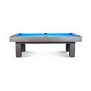 8FT Premium Professional Regal Slate Modern Graphite Solid Wood Billiard Pool Table (SAK64029) - Saksby Wholesale - Front View