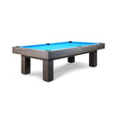 8FT Premium Professional Regal Slate Modern Graphite Solid Wood Billiard Pool Table (SAK64029) - Saksby Wholesale - Side View