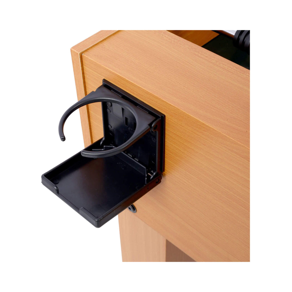 Premium 54-Inch Professional Wooden Foosball Table With Adjustable Leg Levelers (SAK95481) - Saksby Wholesale - Cup Holder