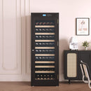 Premium Smart Temperature-Controlled Multi-Tier Wine Cabinet For Home And Bar (SAK46361) - Saksby Wholesale - Front View Lifestyle IMage