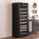 Premium Smart Temperature-Controlled Multi-Tier Wine Cabinet For Home And Bar (SAK46361) - Saksby Wholesale - Lifestyle Image