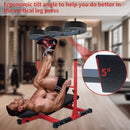 Premium Vertical Leg Press Machine With Adjustable Back And Head Rests For Home Gyms, 660LBS (SAK34819) - Saksby Wholesale - Leg Press View
