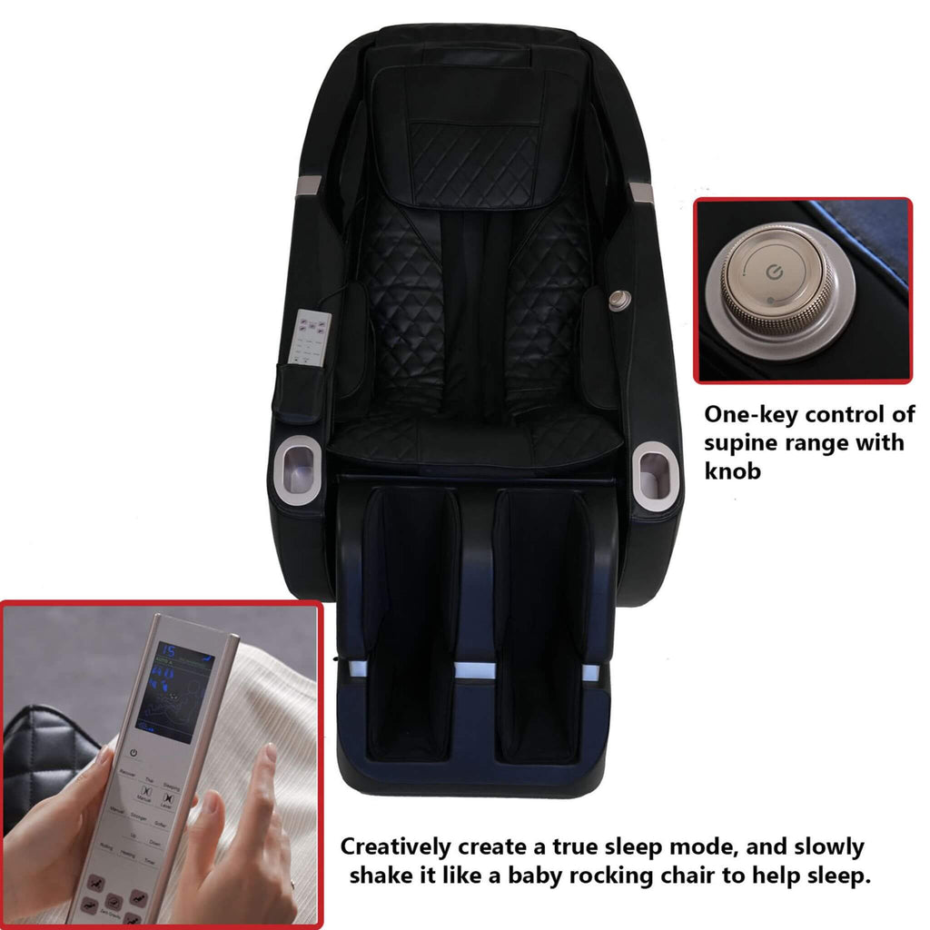 Premium Zero Gravity Full Body Multifunction Massage Chair With Auto Body Scan (SAK72182) - Saksby Wholesale - KEy Control