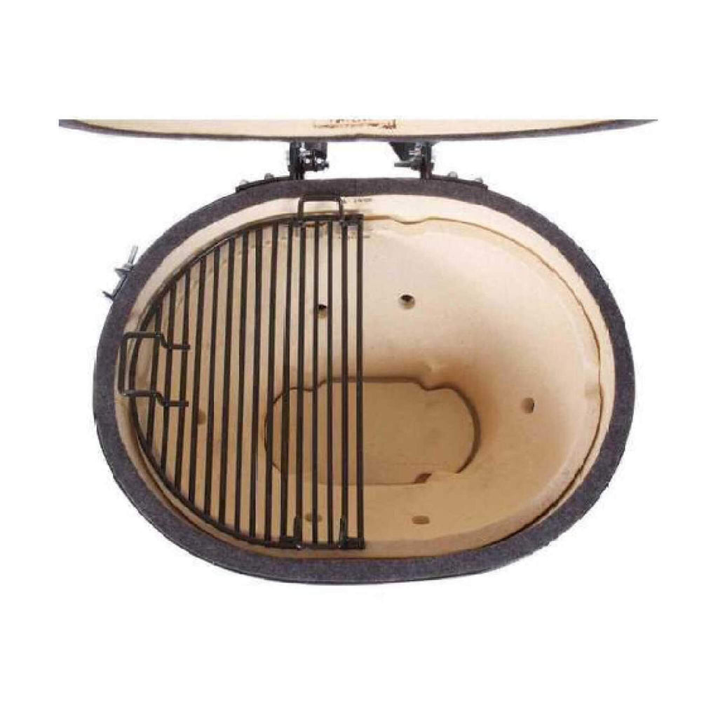 PRIMO OVAL X-Large 400 All-In-One Kamado Charcoal Grill [PGCXLC] (SAK19358) - SAKSBY