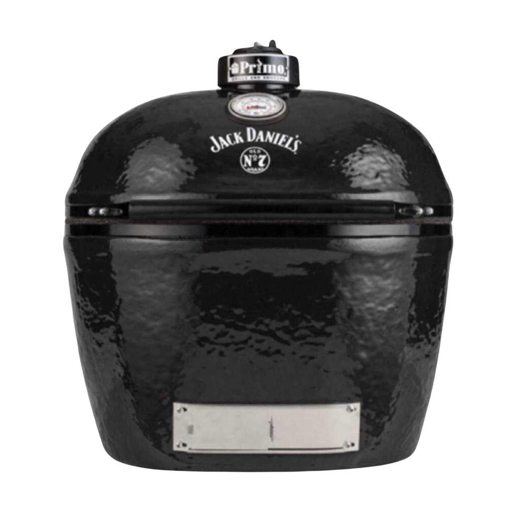PRIMO OVAL XX-Large Black Ceramic Oval Kamado Charcoal Grill [PGCXXLH] (SAK25674) - SAKSBY
