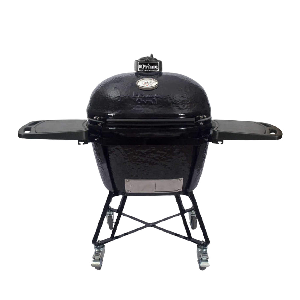 Primo Oval XXL All-In-One Ceramic Charcoal Grill [PGCXXLC] (SAK86742) - Saksby Wholesale - Front View