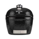 Primo Oval XXL Black Ceramic Kamado Charcoal Grill [PGCXXLH] (SAK25674) - Saksby Wholesale - Front View