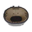 Primo Oval XXL Black Ceramic Kamado Charcoal Grill [PGCXXLH] (SAK25674) - Saksby Wholesale - Top View