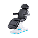 Professional Fully Electric Massage Table With Lift And Foot Pedal (SAK32659) - Saksby Wholesale - Black Front Side View