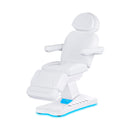 Professional Fully Electric Massage Table With Lift And Foot Pedal (SAK32659) - Saksby Wholesale - White Front Side VIew