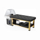 Professional Massage Table With Shampoo Basin And Water Circulation System (SAK24689) - Saksby Wholesale - Black Color