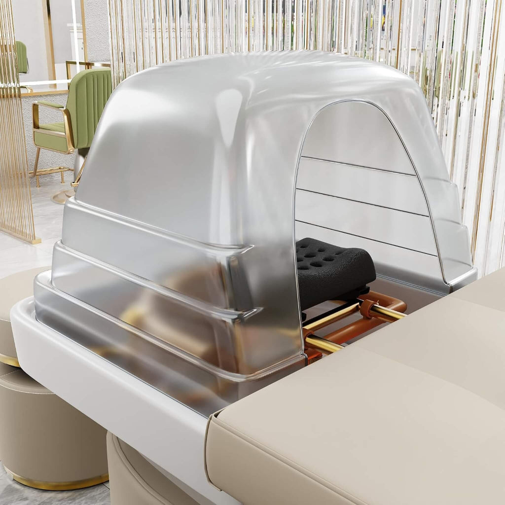 Professional Massage Table With Shampoo Basin And Water Circulation System (SAK24689) - Saksby Wholesale - Hair Washer Cover