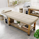 Professional Massage Table With Shampoo Basin And Water Circulation System (SAK24689) - Saksby Wholesale - LIfestyle Image In Bed Positioning