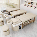 Professional Massage Table With Shampoo Basin And Water Circulation System (SAK24689) - Saksby Wholesale - LIfestyle Image In Massage Bed View
