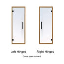 Prosaunas 24X73 Aspen Prehung Tinted Glass Sauna Door (SAK35741)