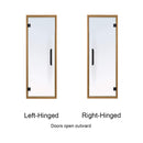 Prosaunas 24X73 Thermo-Aspen Prehung Clear Glass Sauna Door (SAK17254)