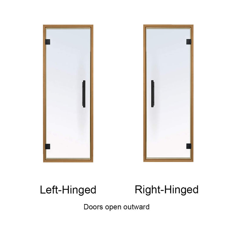 Prosaunas 24X73 Thermo-Aspen Prehung Clear Glass Sauna Door (SAK17254)