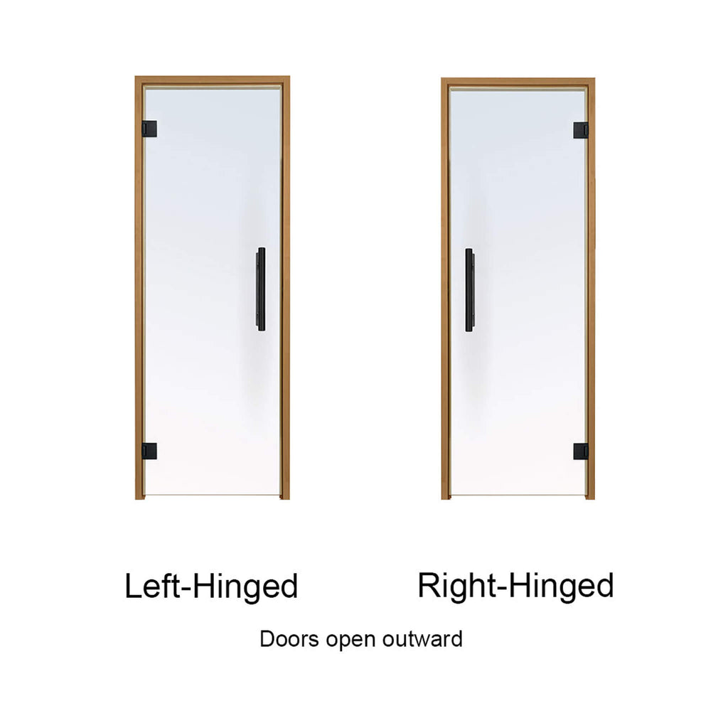 Prosaunas 24X81 Thermo-Aspen Prehung Clear Glass Sauna Door (SAK13651)